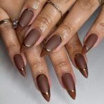 25 Elegant Brown Nail Designs That Whisper Timeless Beauty