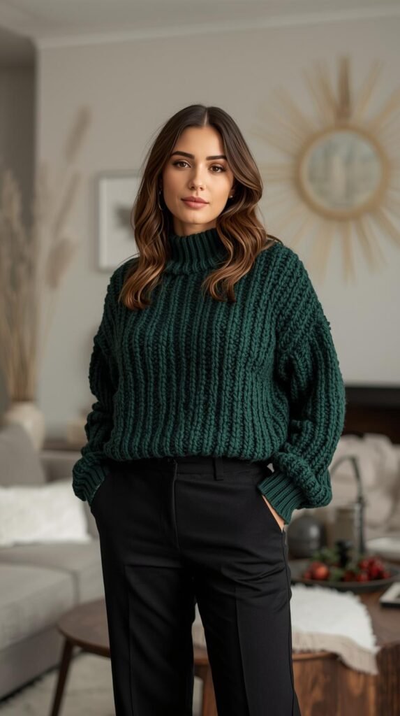 25+ Cozy Winter Sweater Outfits So Cute You’ll Want to Wear Them Every Single Day